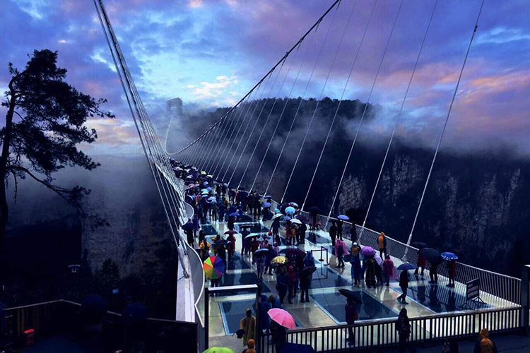 長沙出發(fā)到張家界玻璃橋、天門山、玻璃棧道、鳳凰古城3日游